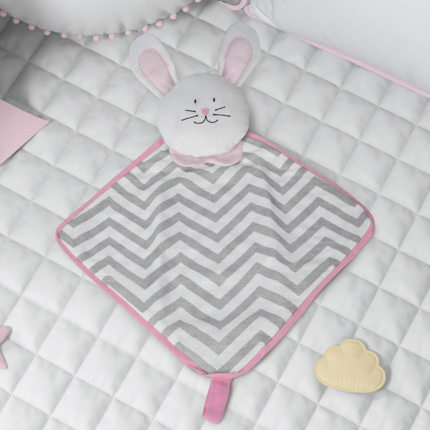 Naninha De Bebê Amiguinho Coelhinho Amarelo