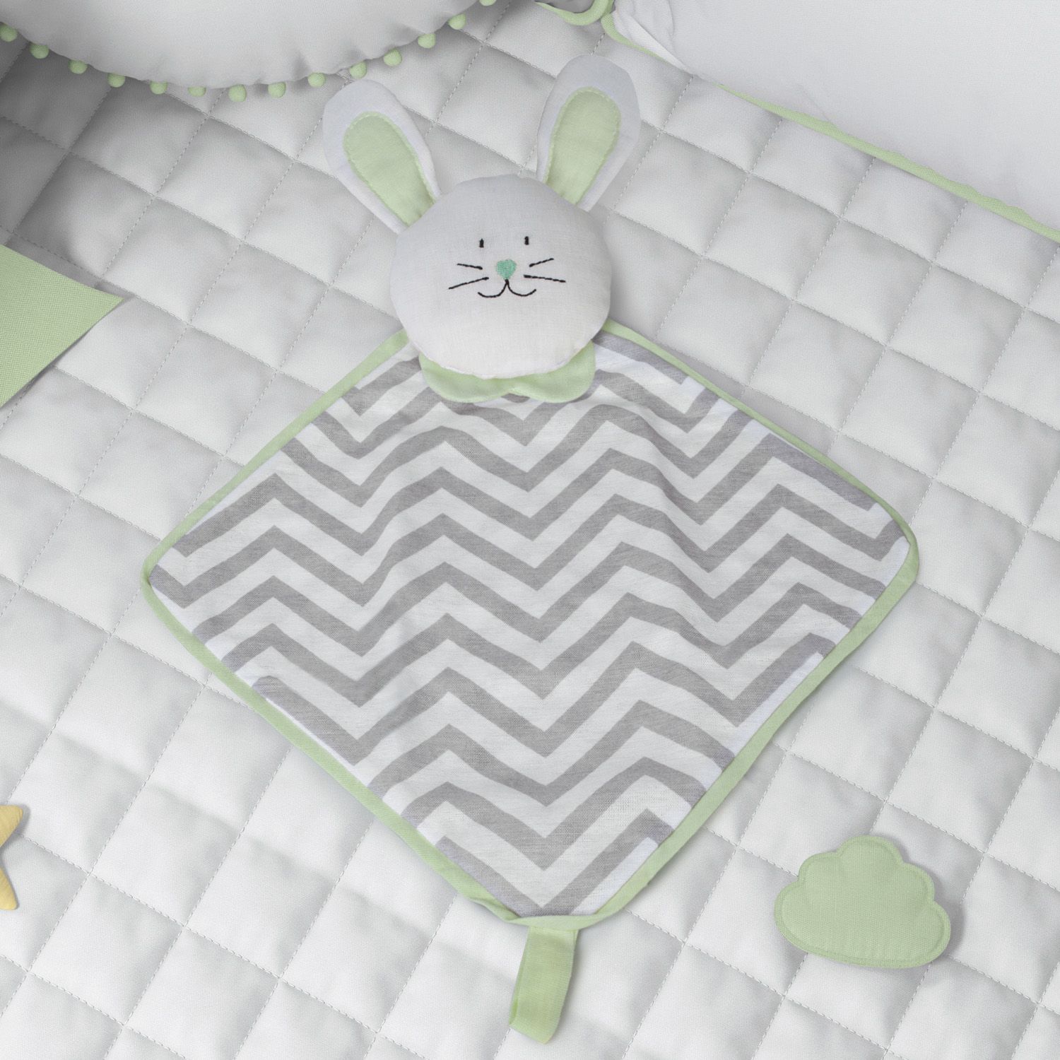 Naninha De Bebê Amiguinho Coelhinho Amarelo