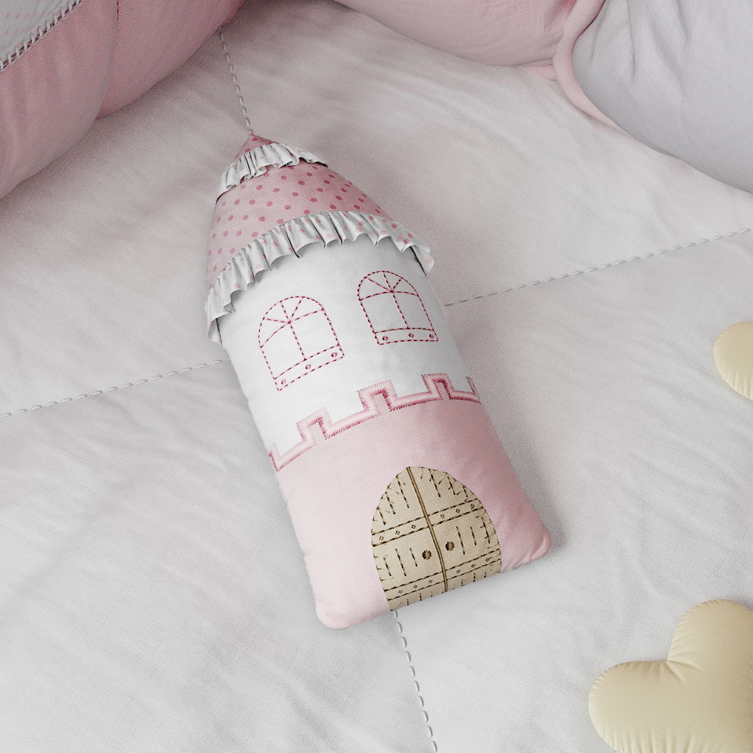 Chocalho Para Bebê Castelo