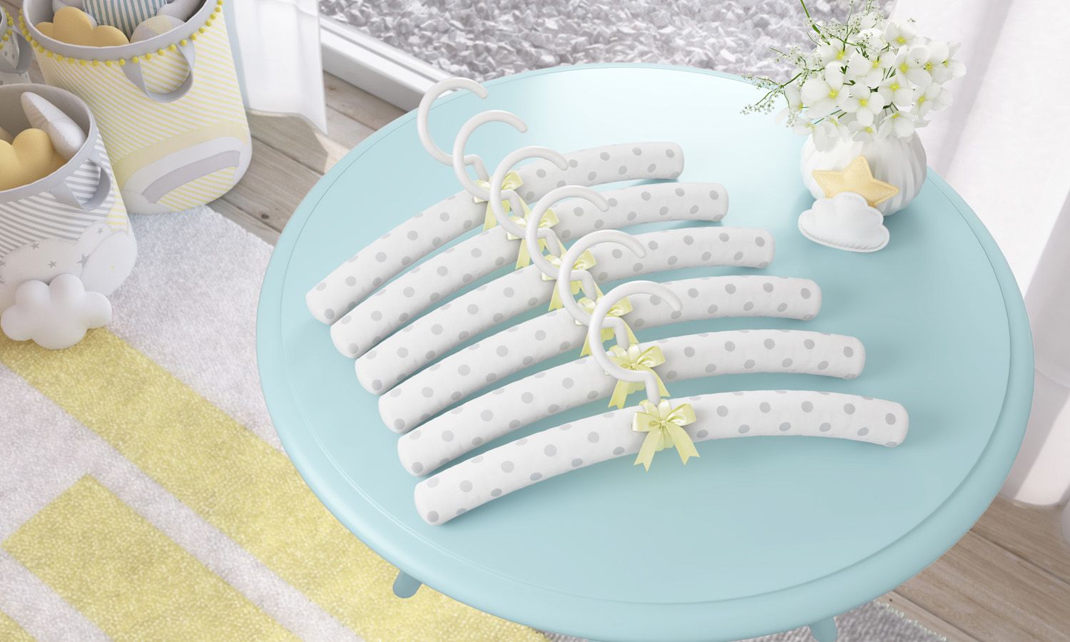 Kit Cabides Salmão Poá