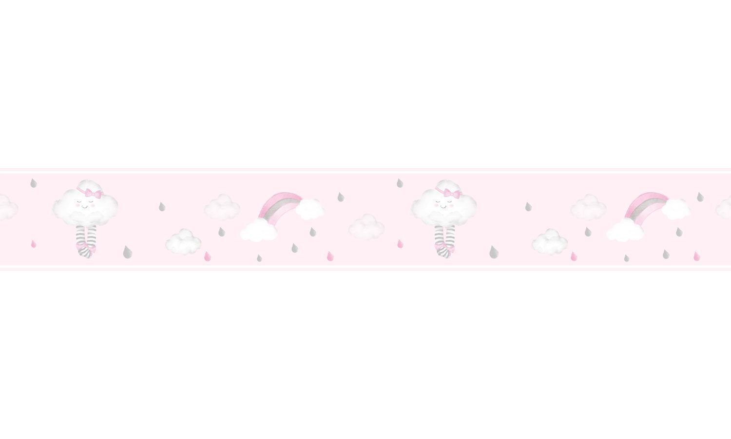 Faixa Adesiva de Parede Nuvem de Algodão