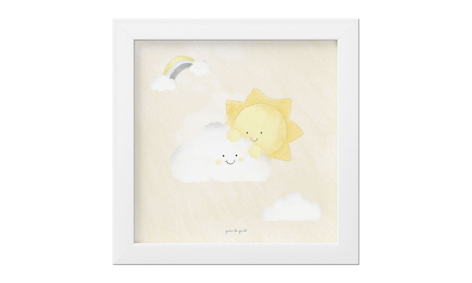 Quadro Céu Ensolarado 18cm