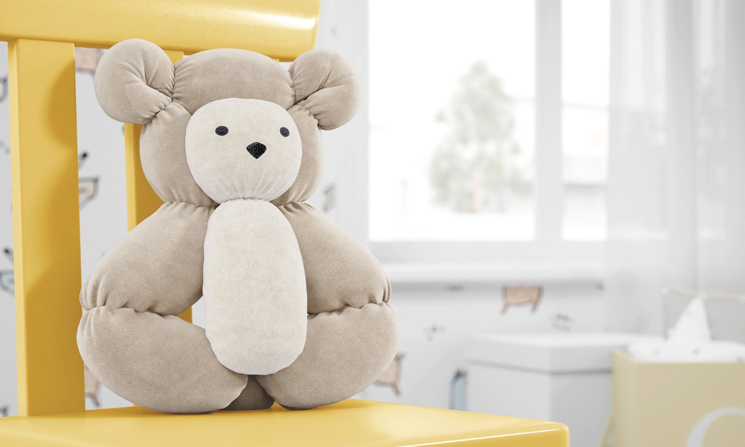 Urso Balú Marrom 37cm