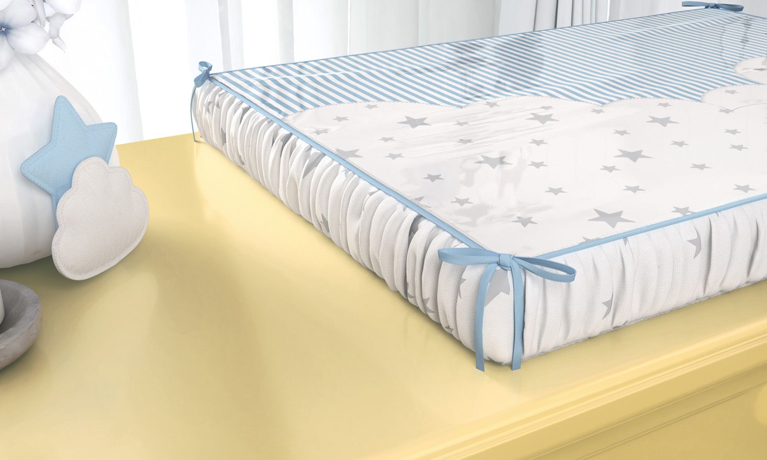 Trocador de Fraldas Nuvem de Algodão