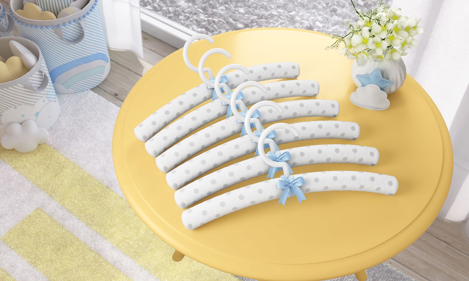 Kit Cabides Salmão Poá