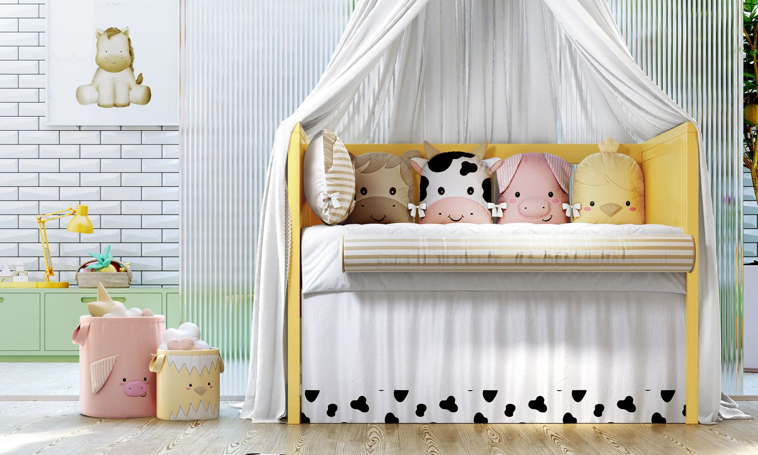 Kit Berço Fazendinha