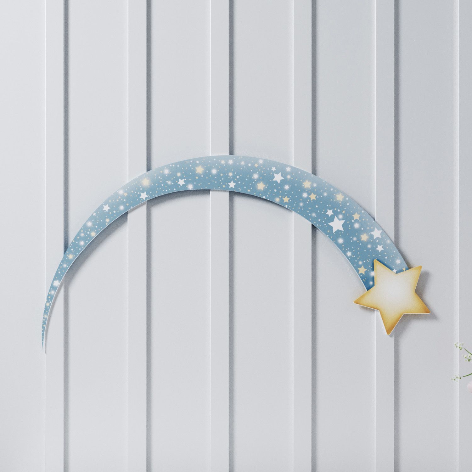 Adesivo de Parede Estrela Cadente 31cm