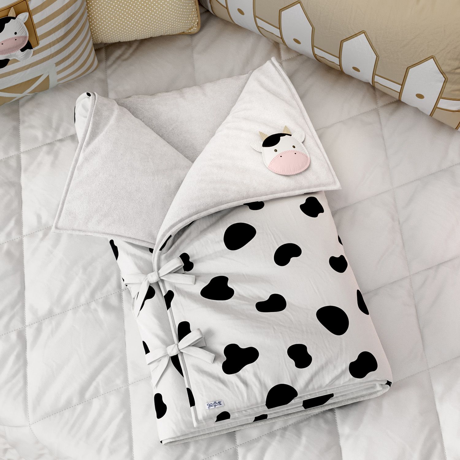 Porta Bebê Amiguinha Vaquinha