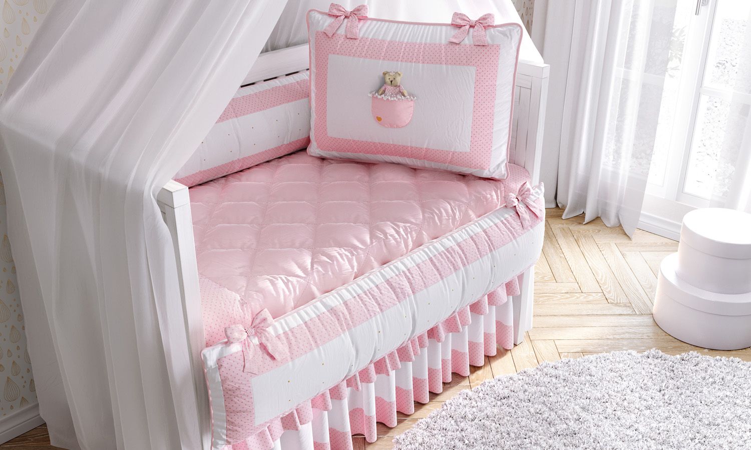 Kit Berço Ursinha Princesa