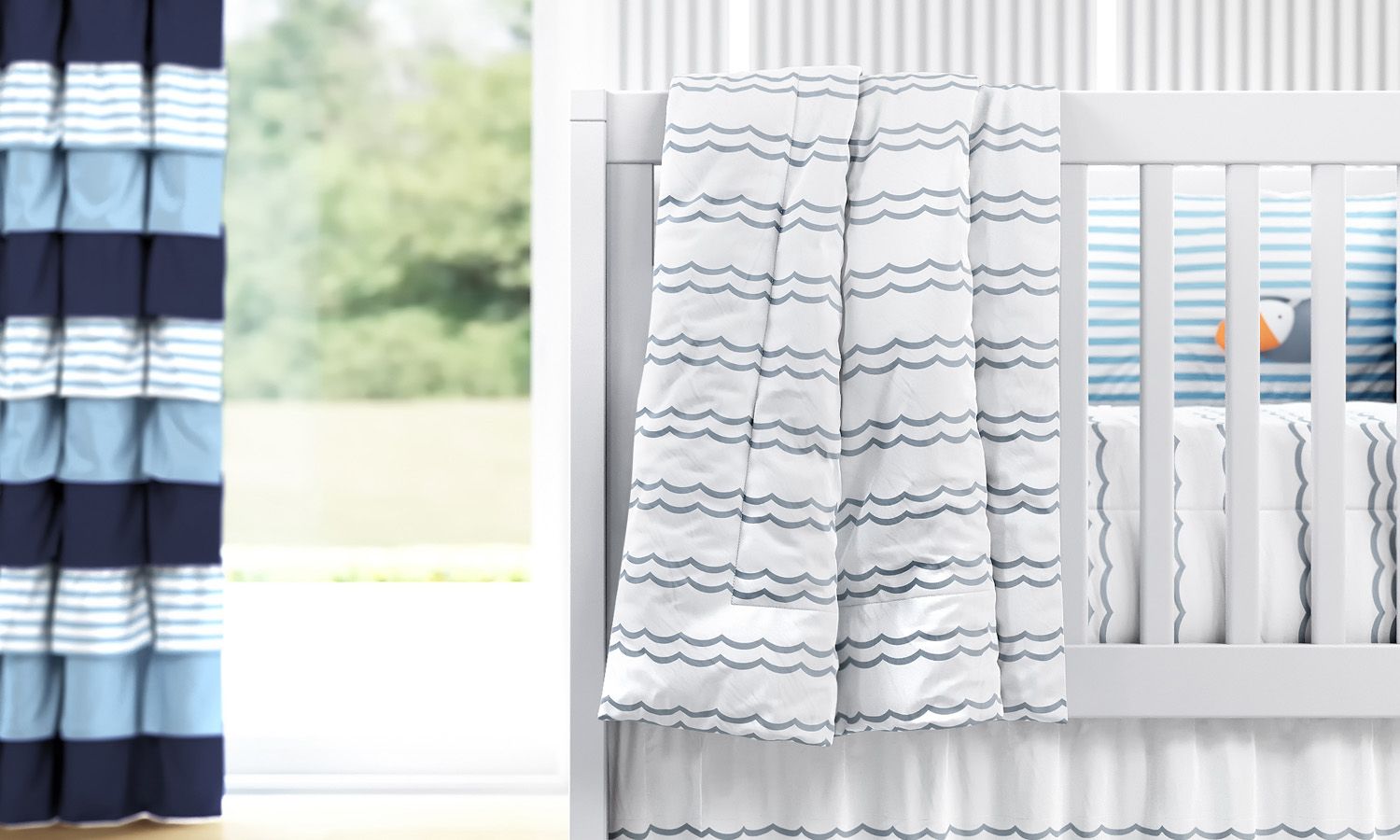 Kit Berço Fundo do Mar