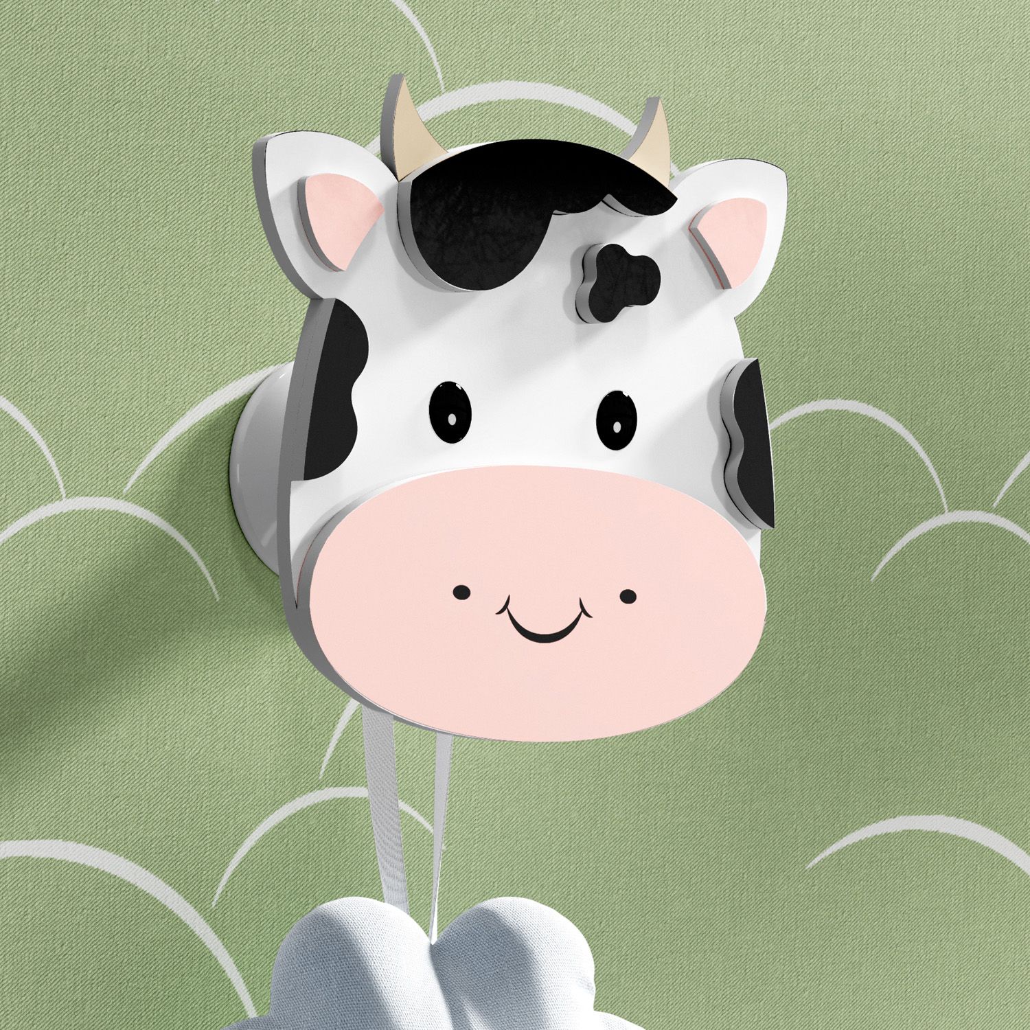 Cabideiro de Parede Amiguinha Vaquinha