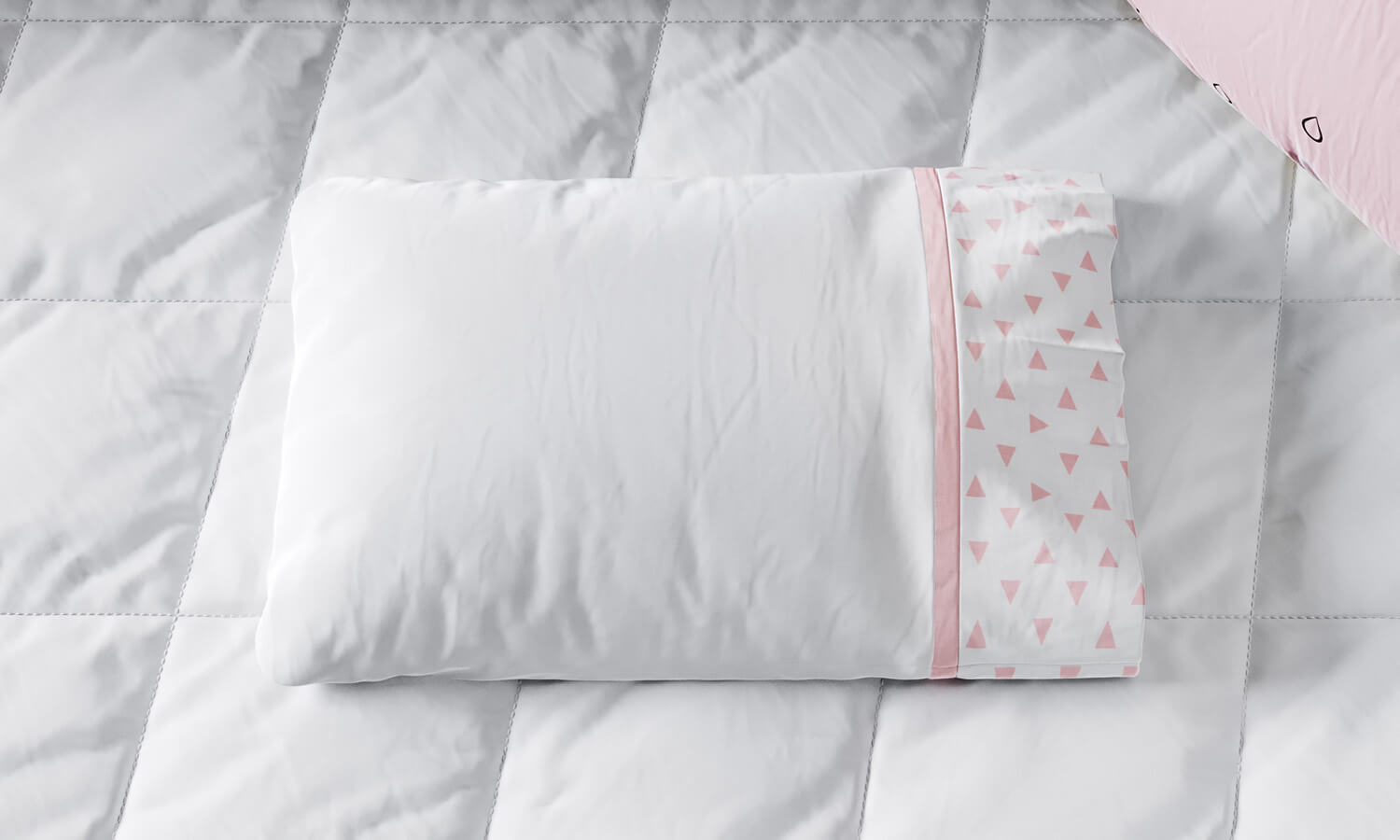 Jogo de Fronhas Listras e Triângulos