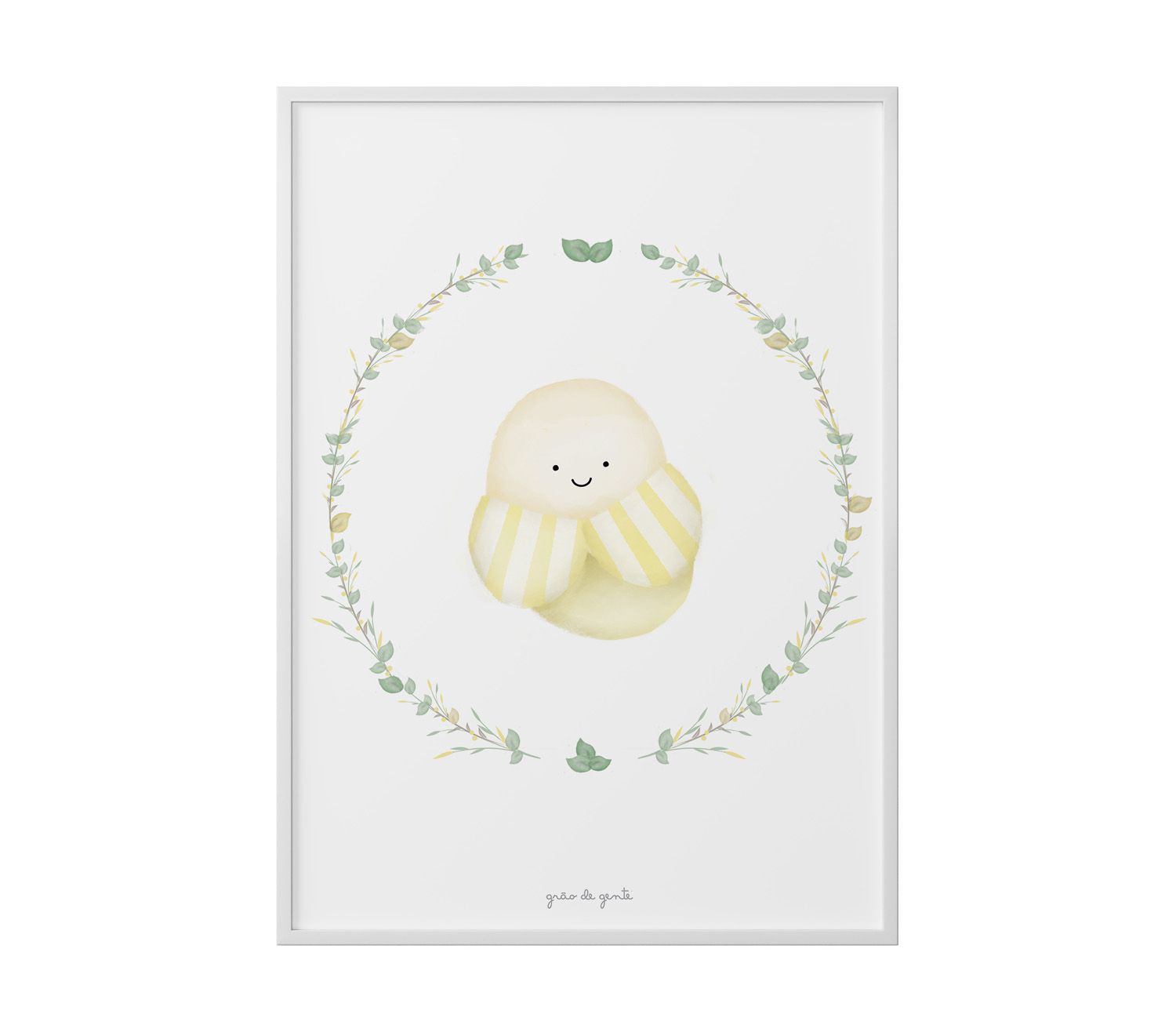 Quadro Amiguinha Bananinha 40cm