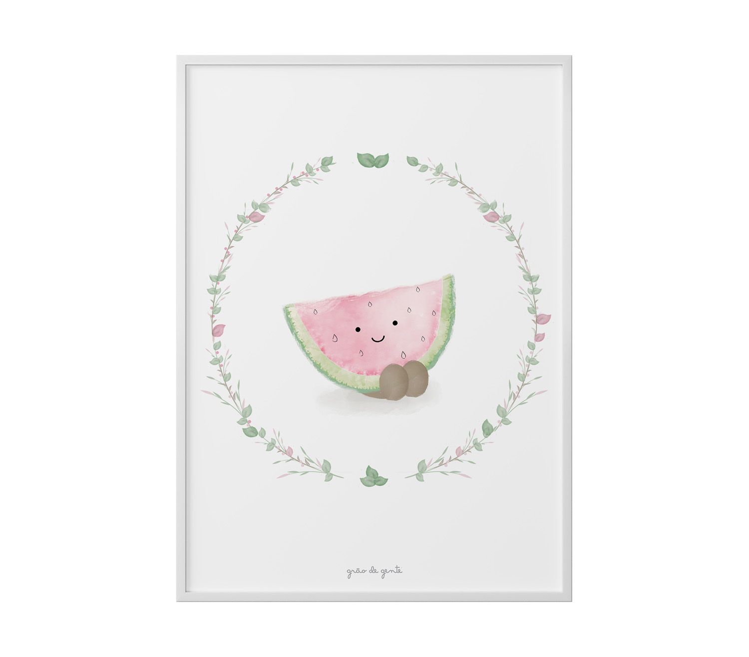 Quadro Amiguinha Melancia 40cm