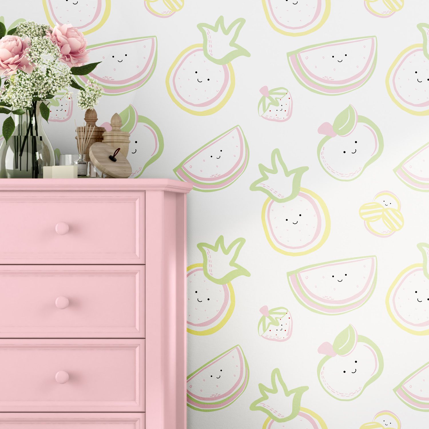 Papel de Parede Frutinhas 3m