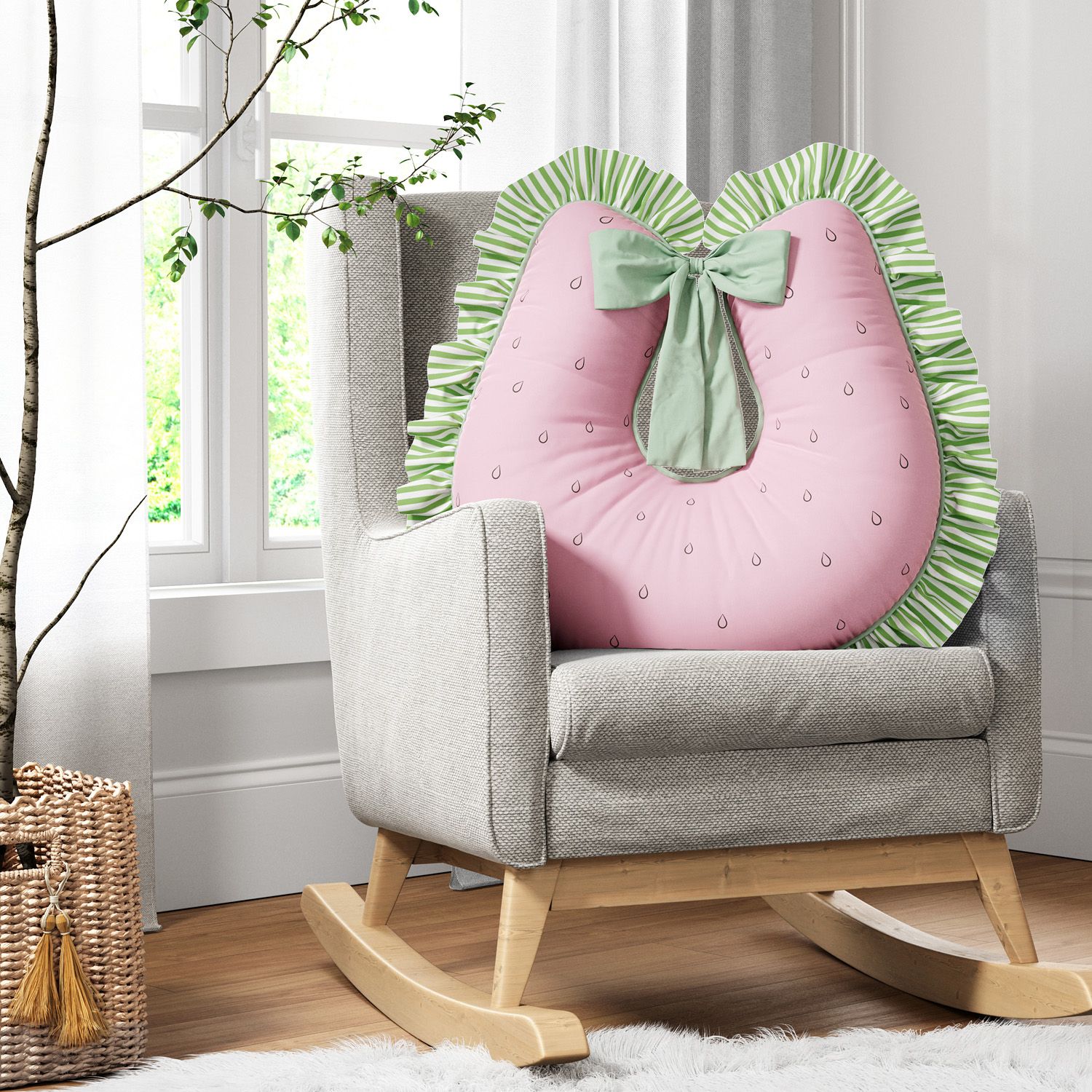 Almofada Amamentação Melancia