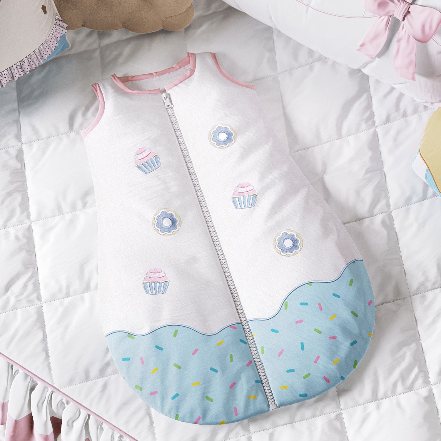 Porta Bebê com Zíper Doce Encanto