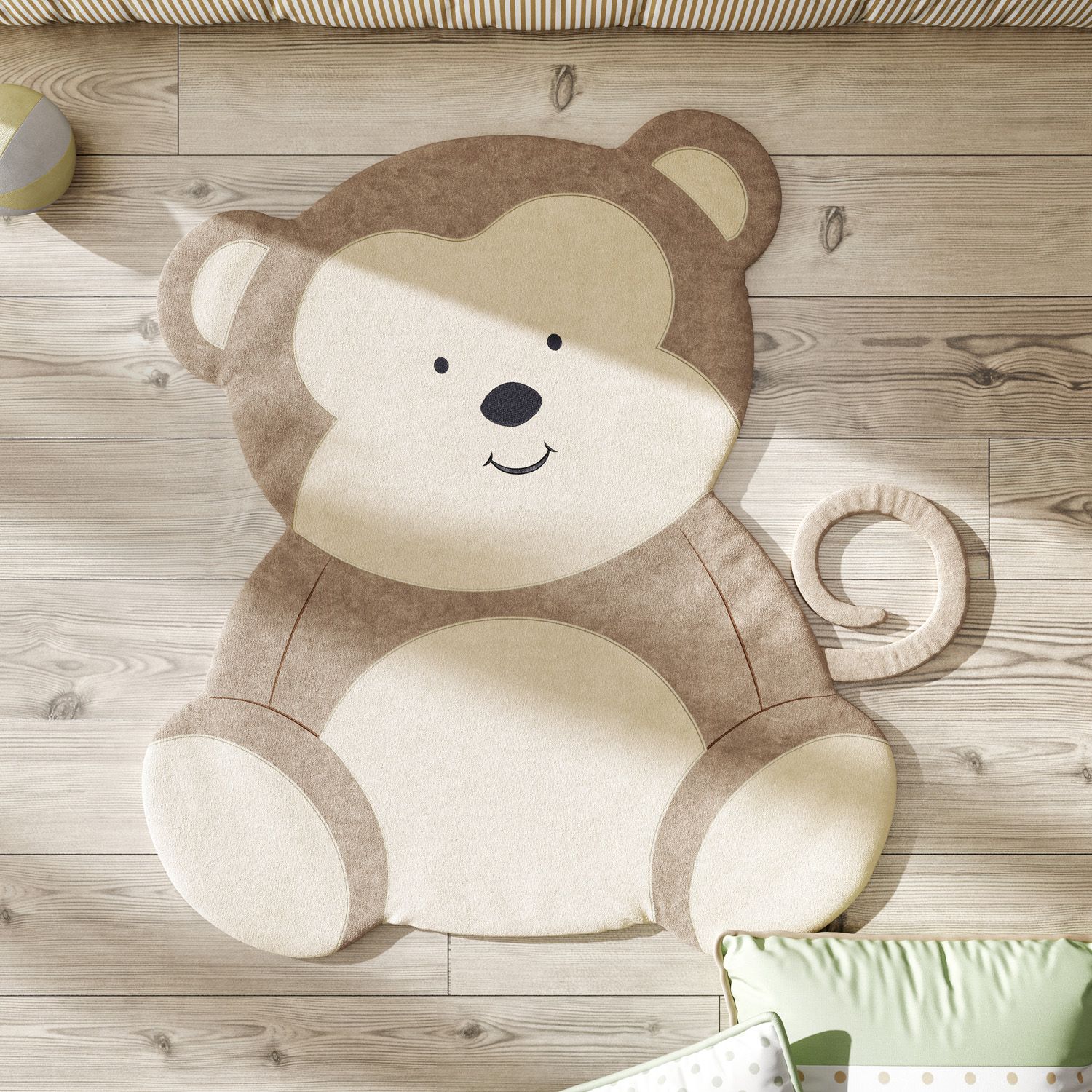 Tapete Amiguinho Macaco 90CM