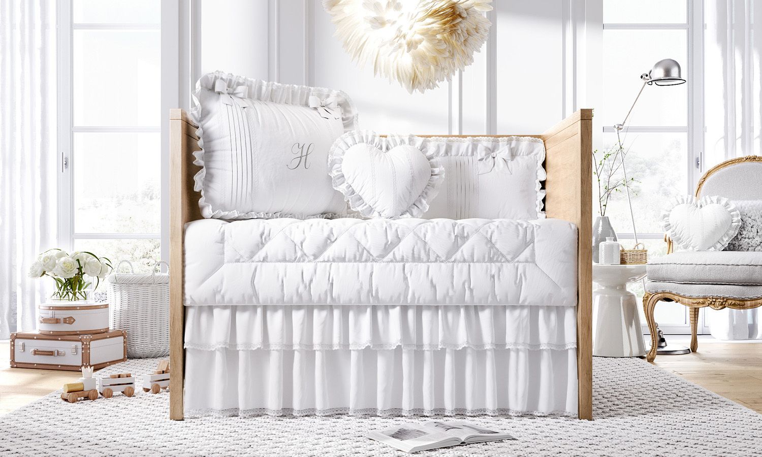 Kit Berço Sonho Provençal Personalizado