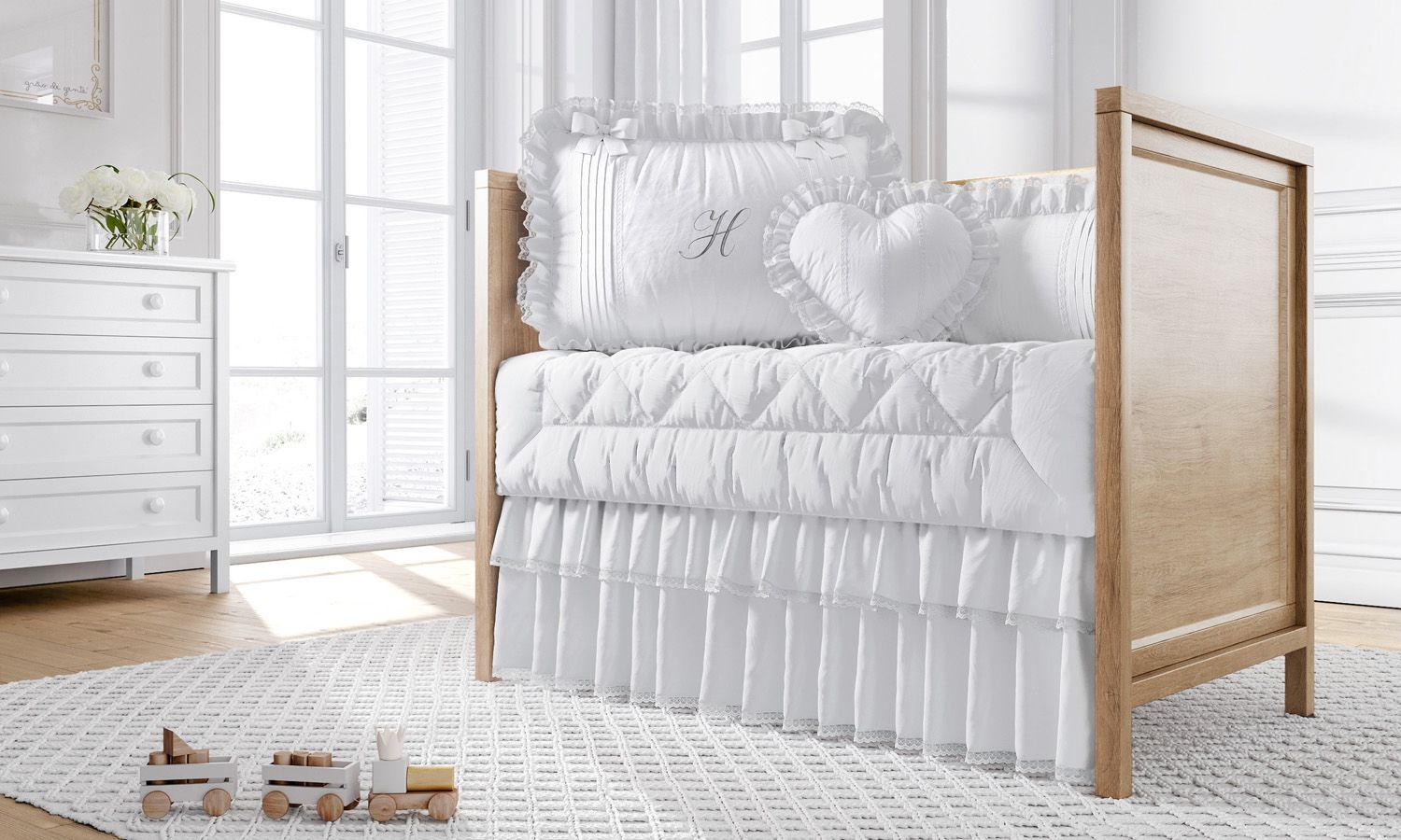 Kit Berço Sonho Provençal Personalizado