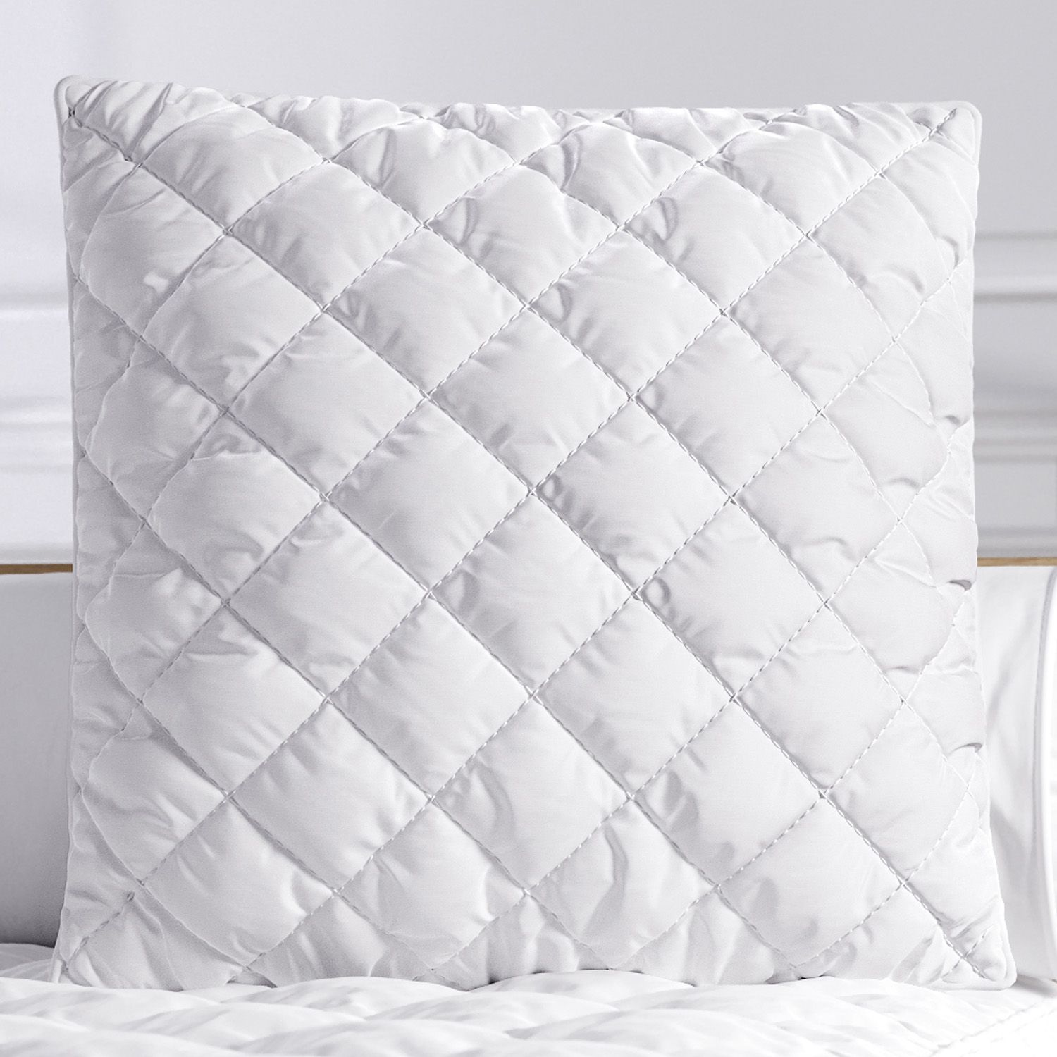 Almofada Quadrada Matelassê Rosa 38cm