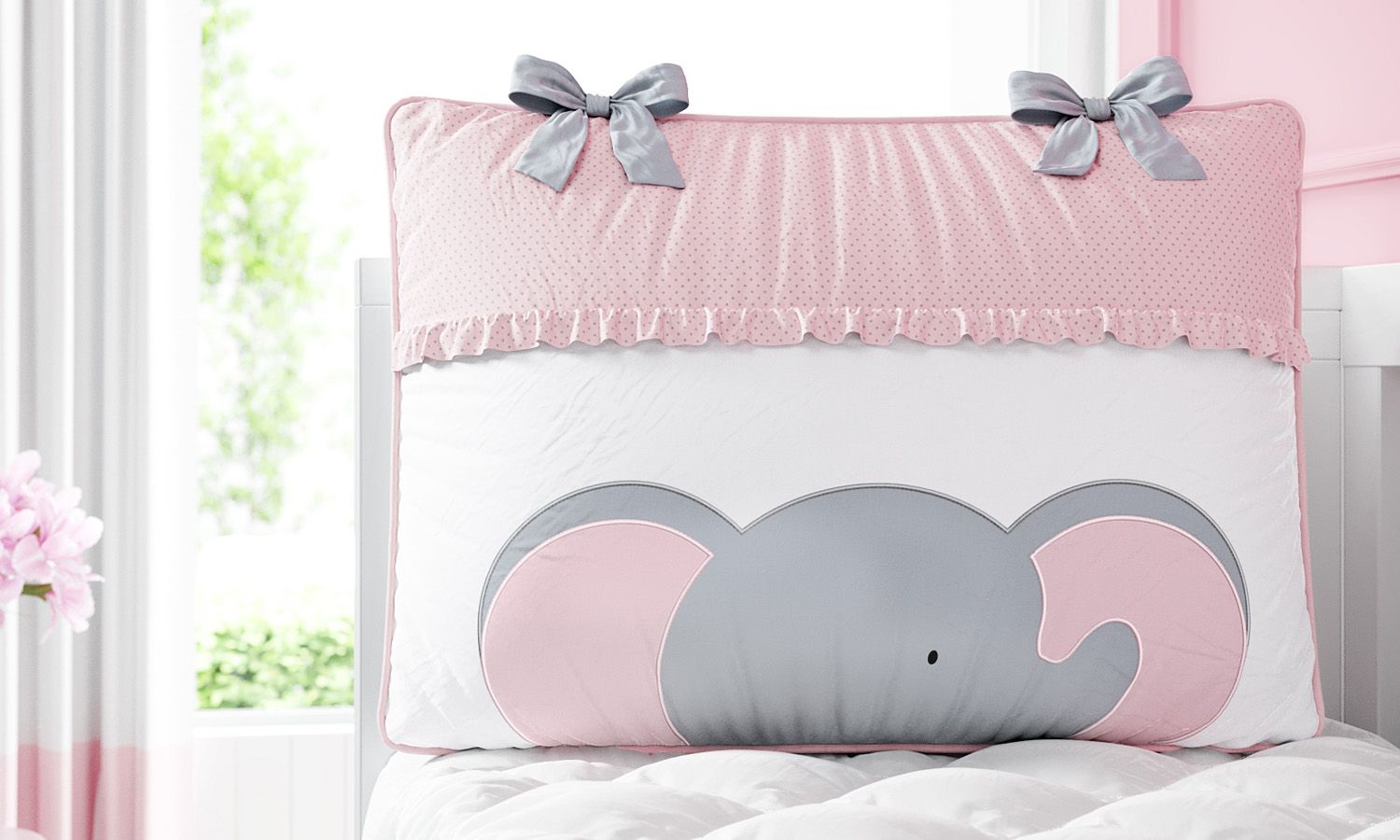 Kit Berço Elefantinha e o Balão