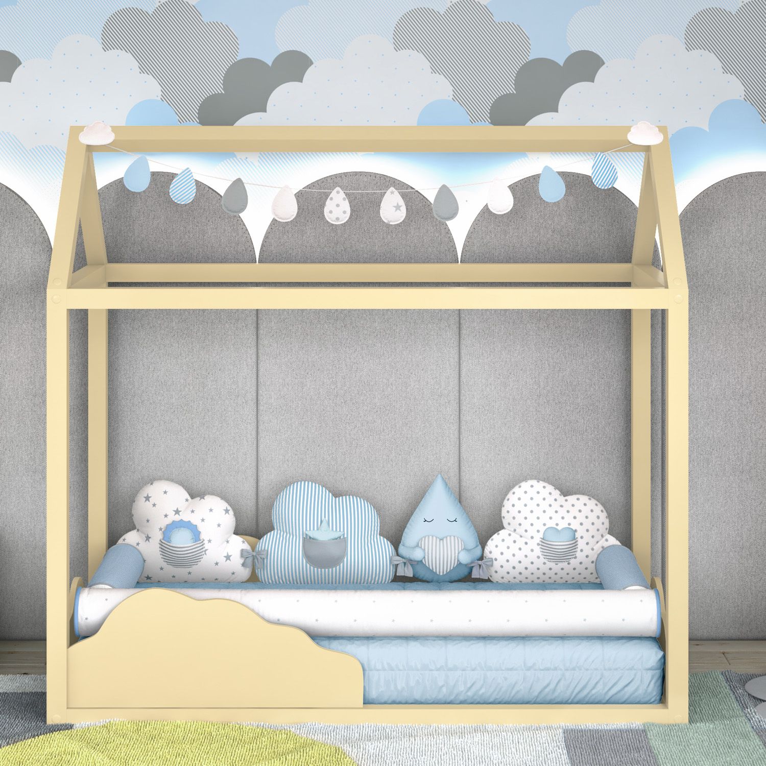 Kit Montessoriano Nuvem de Algodão