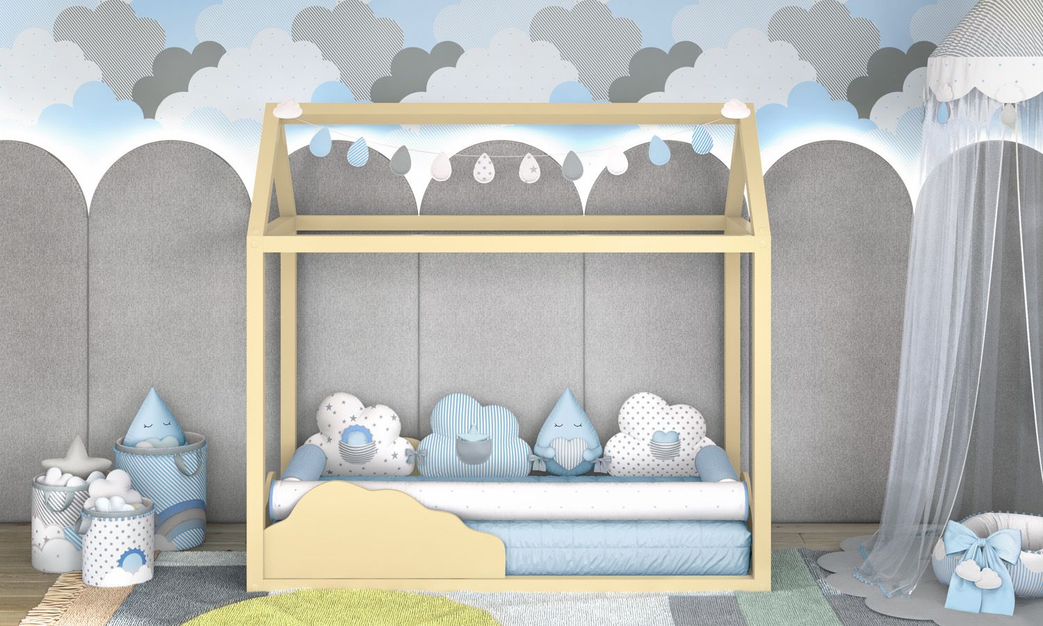 Kit Montessoriano Nuvem de Algodão — vista alternativa