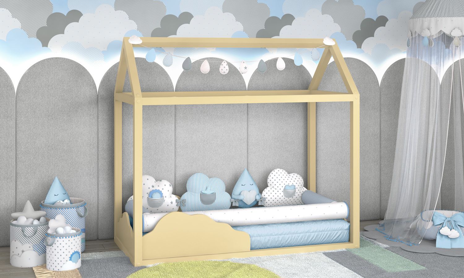 Kit Montessoriano Nuvem de Algodão