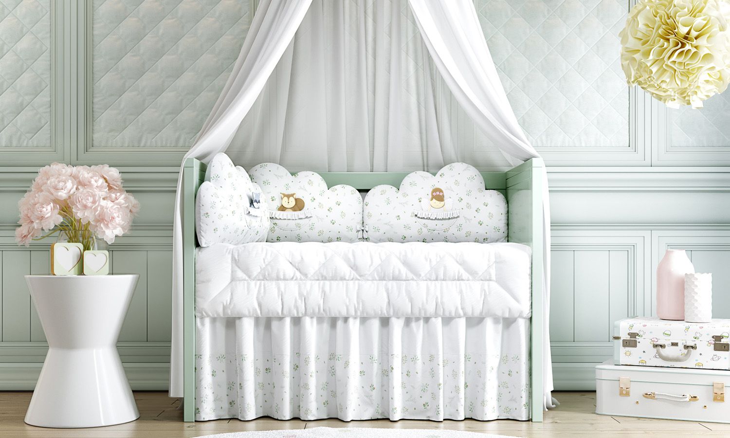 Kit Berço Bosque Encantado