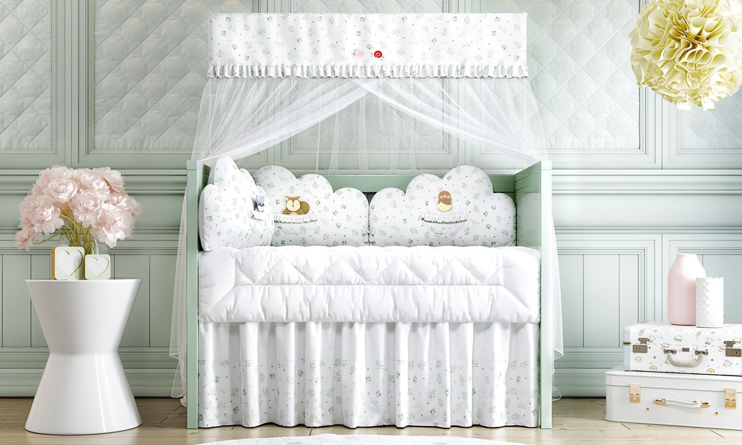 Kit Berço Bosque Encantado