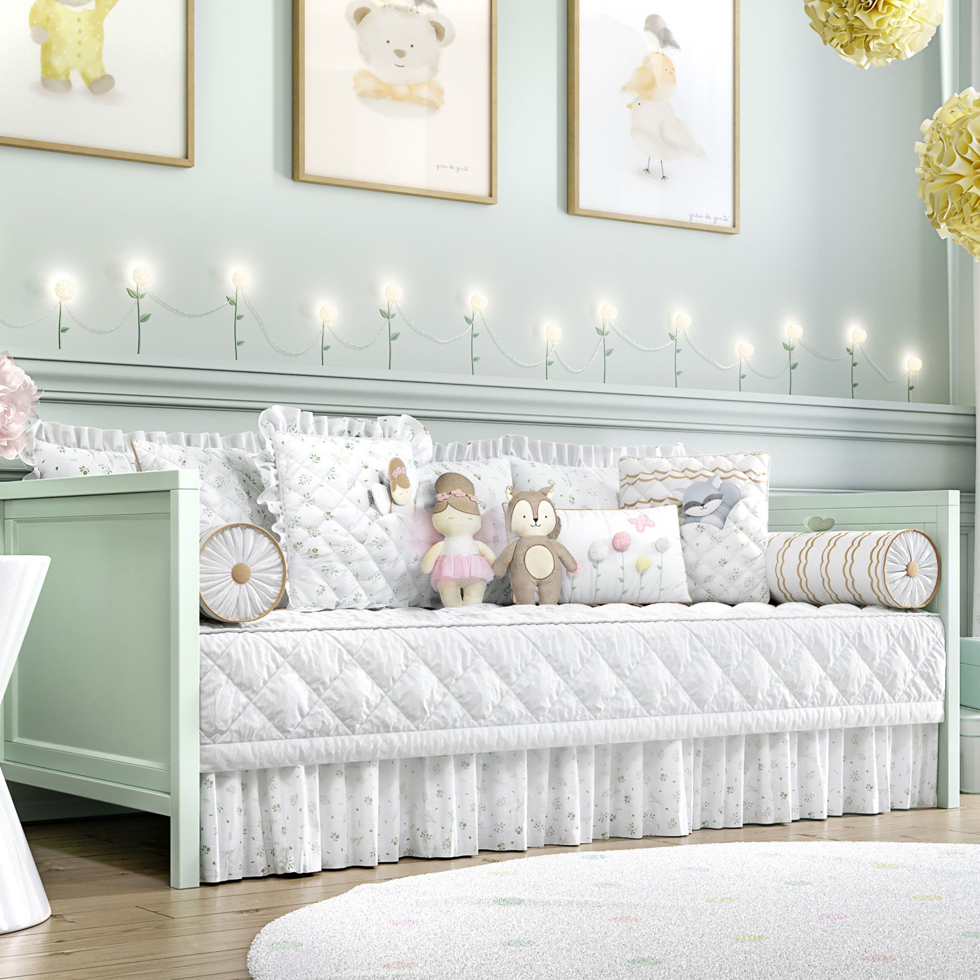 Kit Cama Babá Bosque Encantado