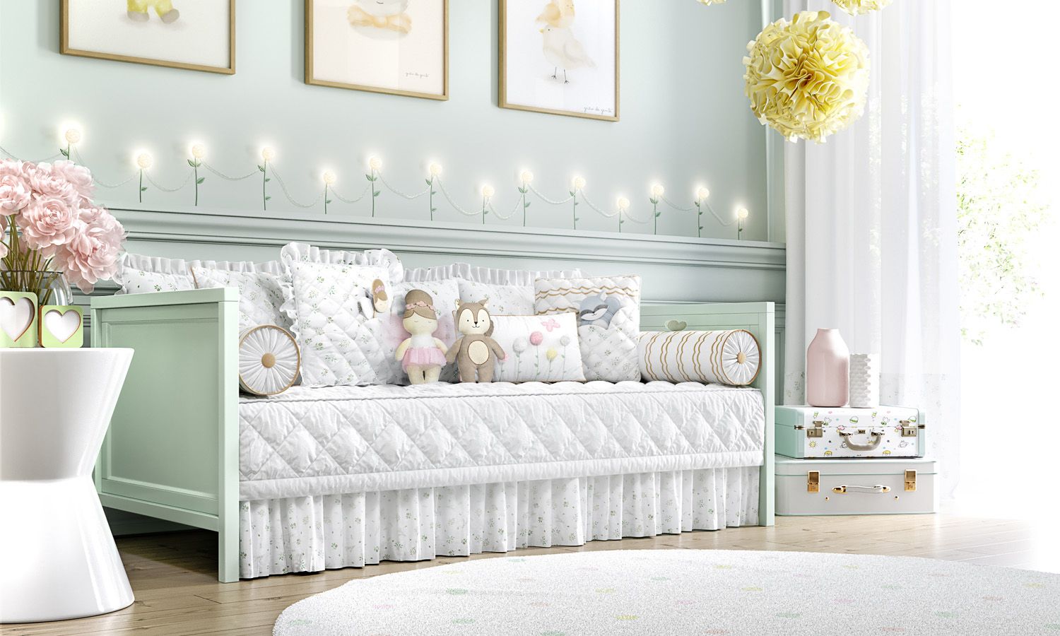 Kit Cama Babá Bosque Encantado