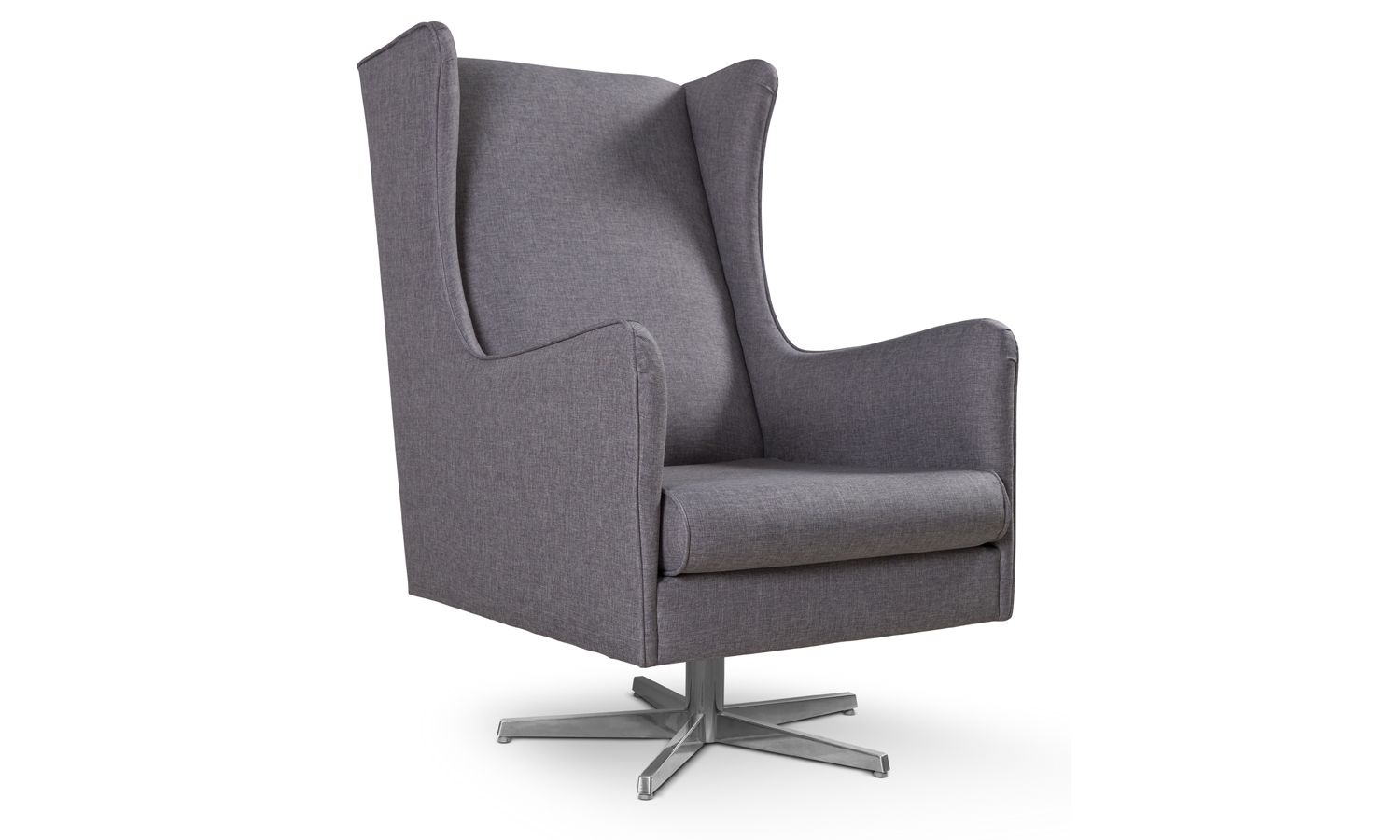 Poltrona Amamentação Lille Balanço e Giratória Grafite