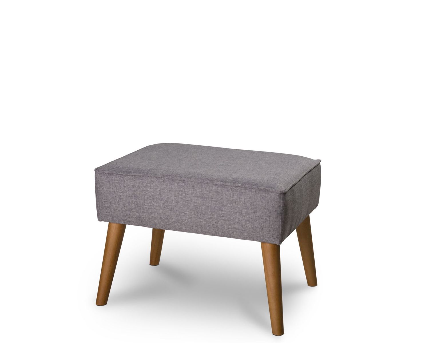 Puff Lille Retrô Pés Palito Grafite