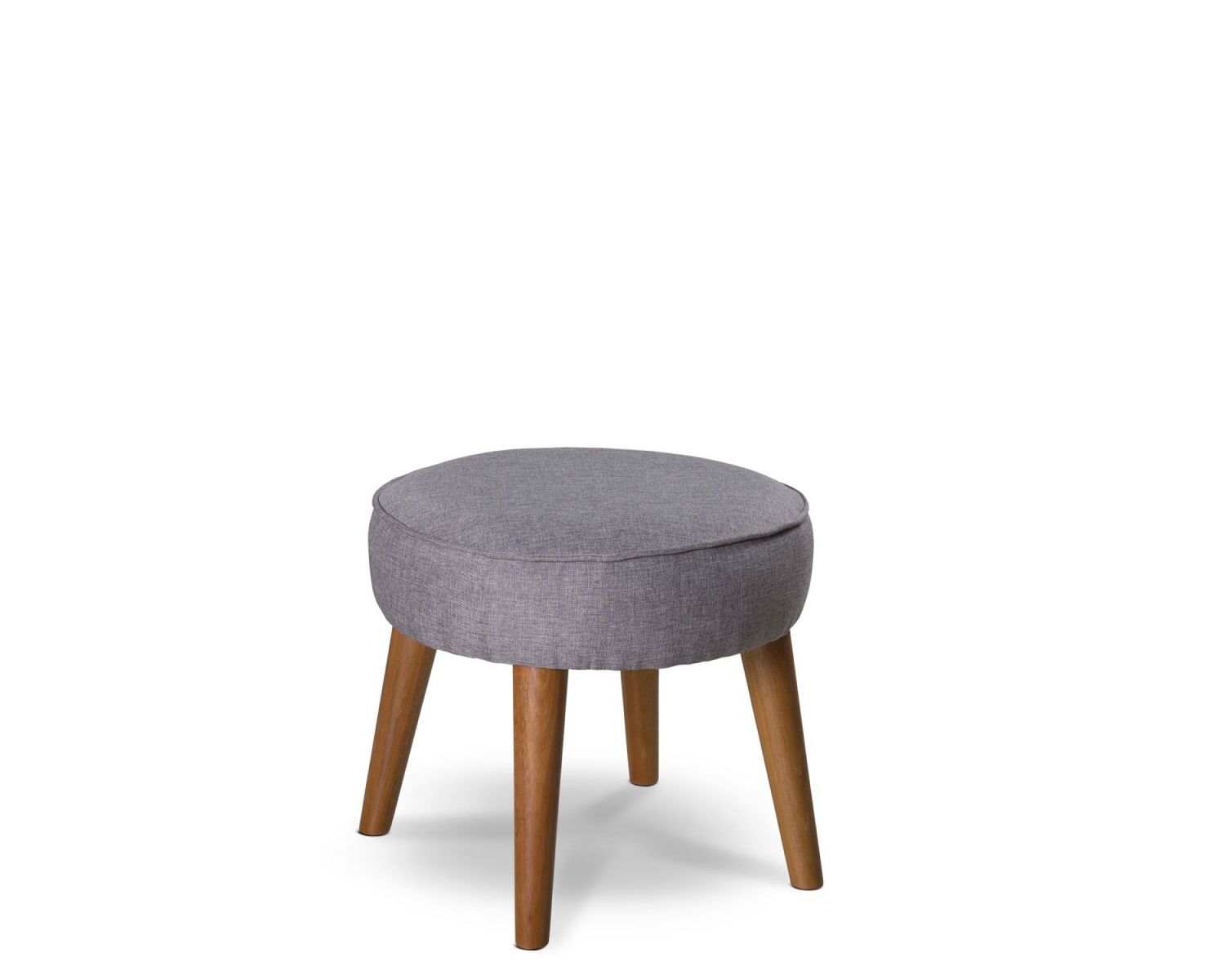 Puff Redondo Lille Retrô Grafite