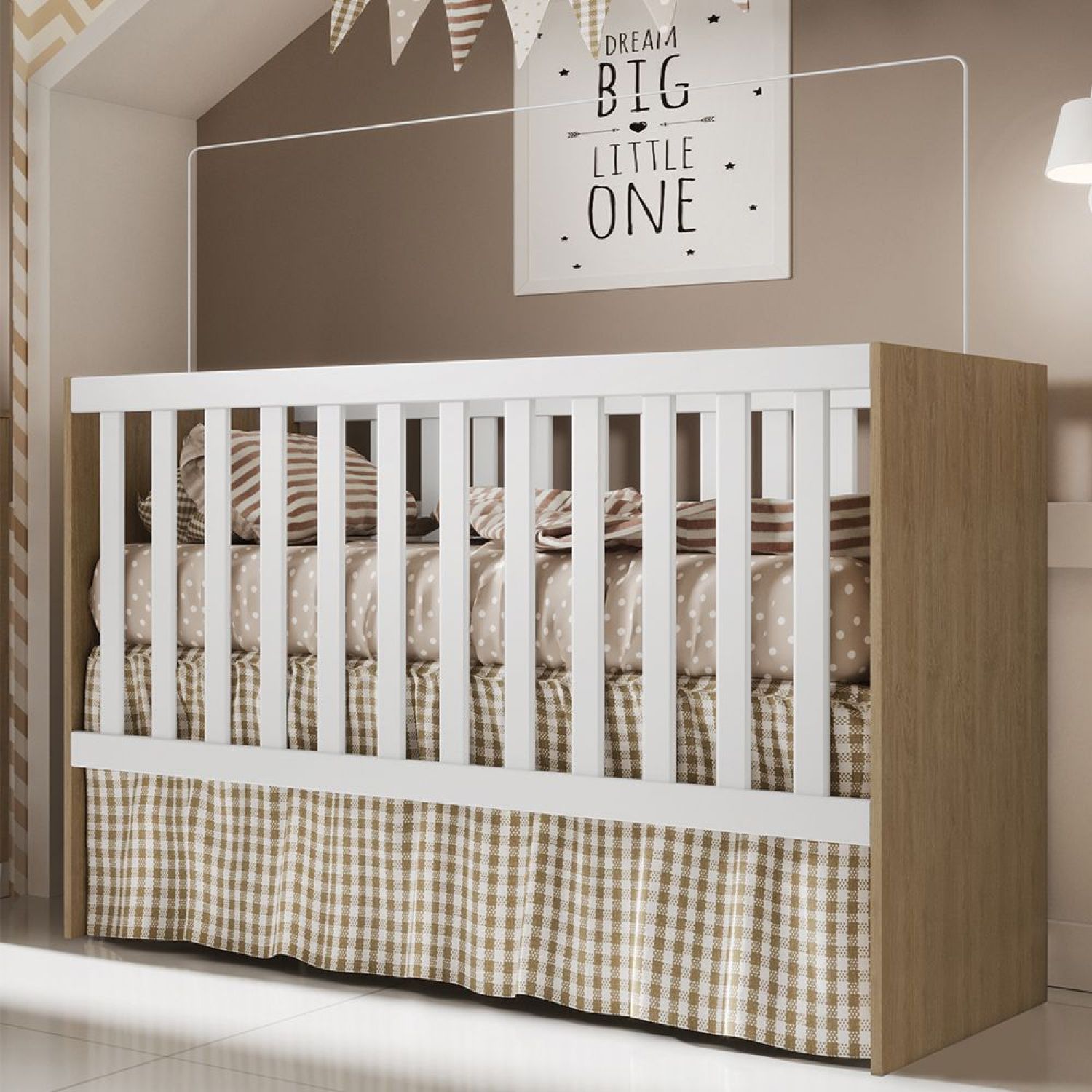 Berço Americano Branco Lipe