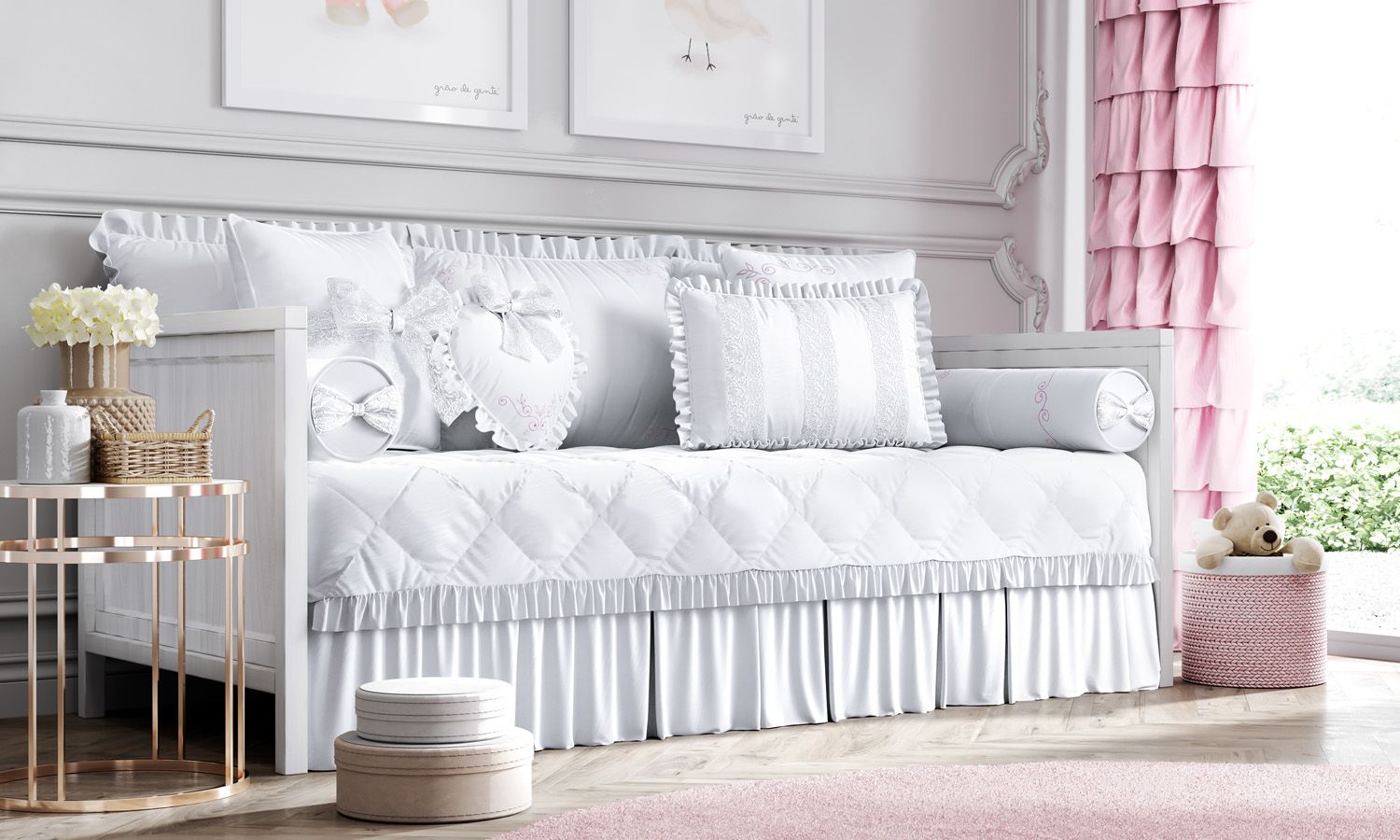 Kit Cama Babá Arabesque