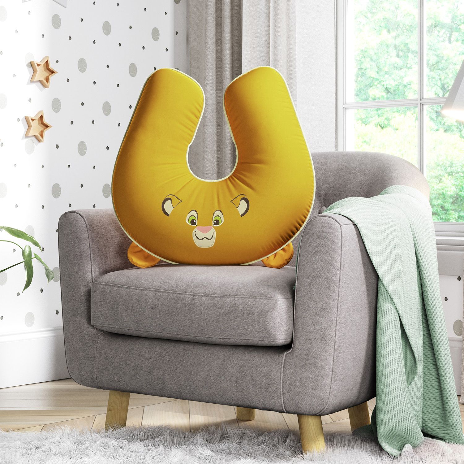 Almofada Amamentação Amiguinho Simba O Rei Leão