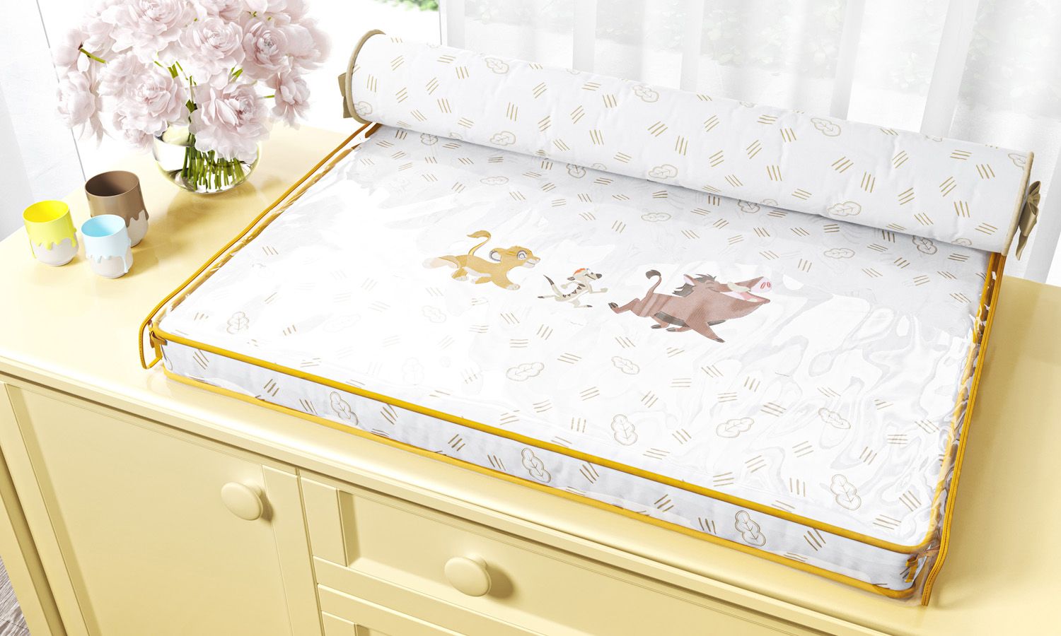 Trocador de Fraldas Amiguinhos O Rei Leão