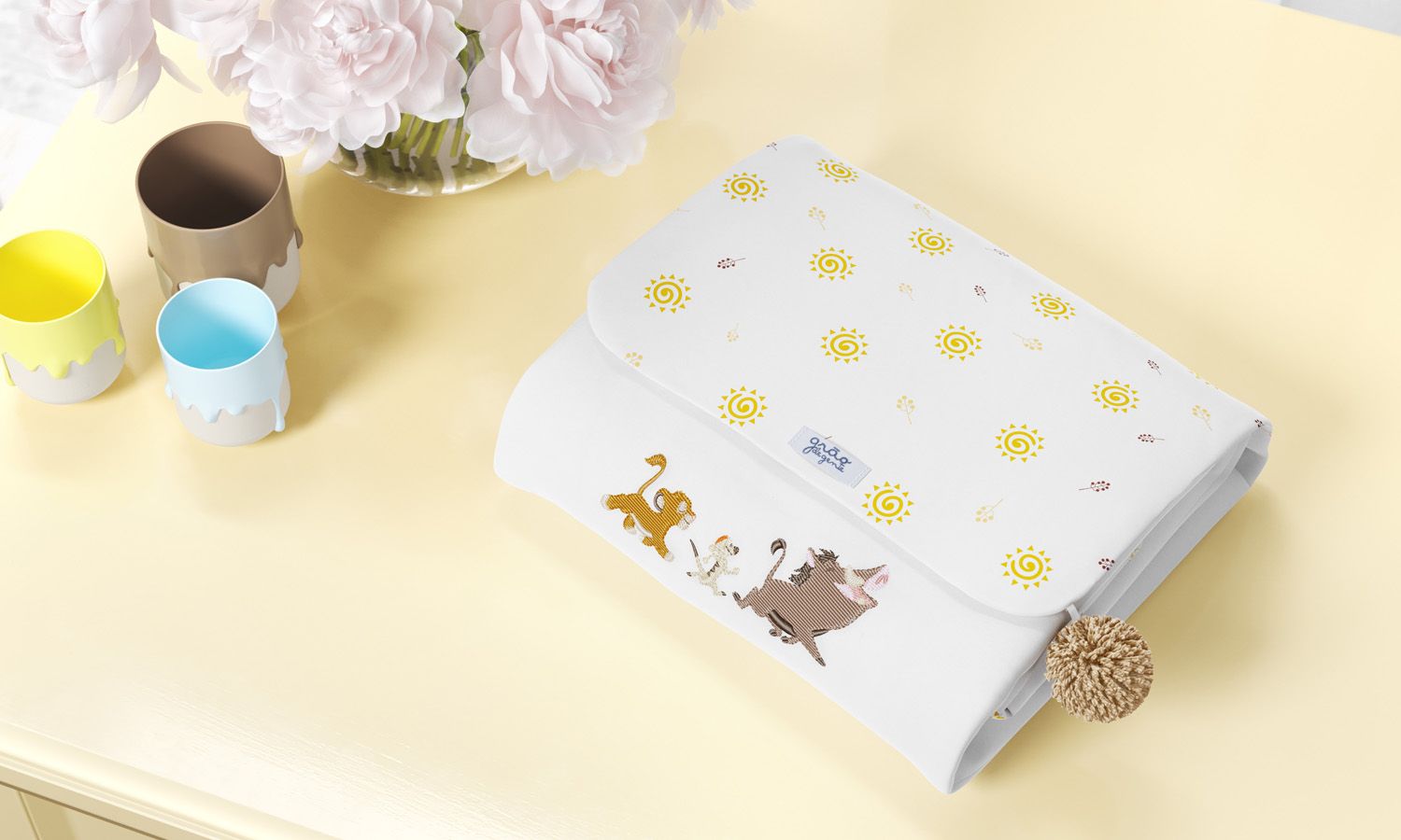 Trocador de Fraldas Portátil Amiguinhos O Rei Leão