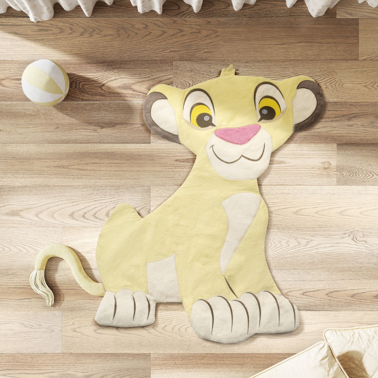 Tapete Amiguinho Simba O Rei Leão 90CM