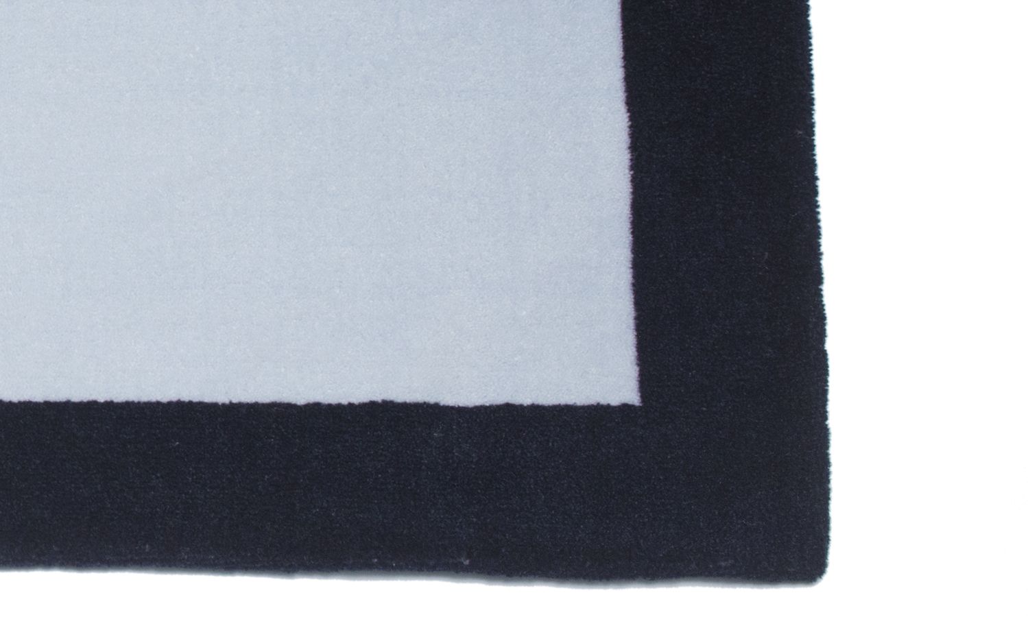 Tapete Retangular Azul Moldura Marinho 1,50m