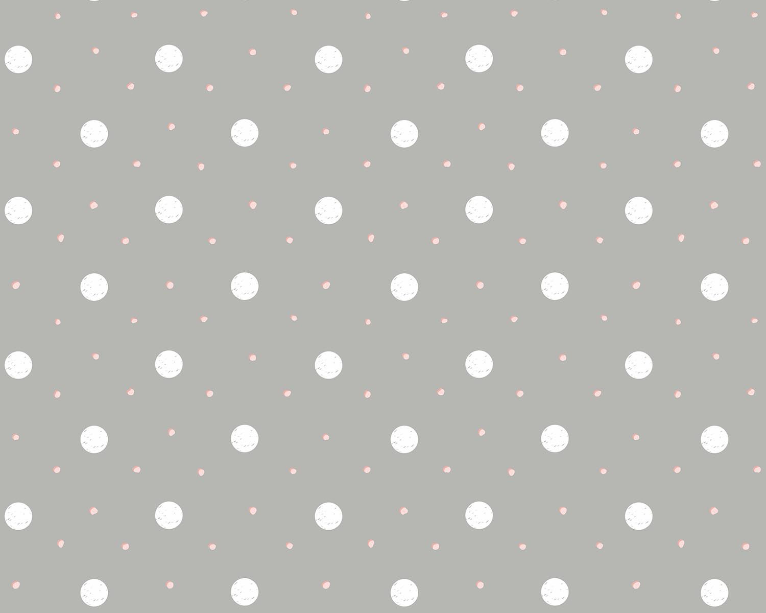 Papel de Parede Bolas Rosa Ballet