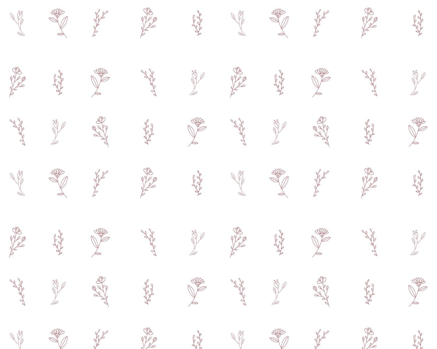 Papel de Parede Botanic Preto