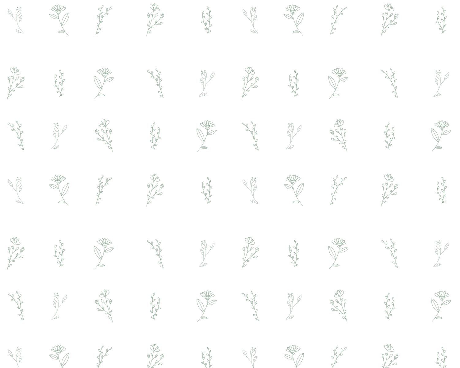 Papel de Parede Botanic Preto