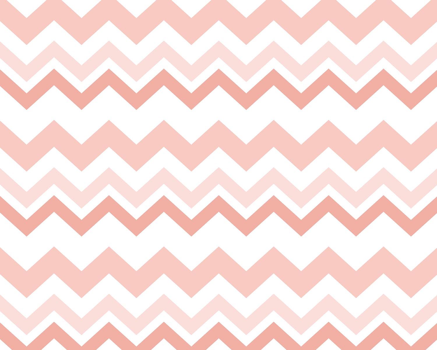 Papel de Parede Chevron Rosa Ballet
