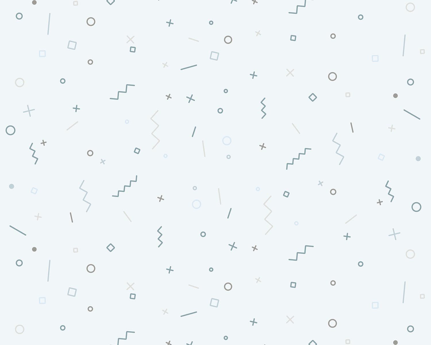 Papel de Parede FUN Fundo Cinza com Tons Pastéis