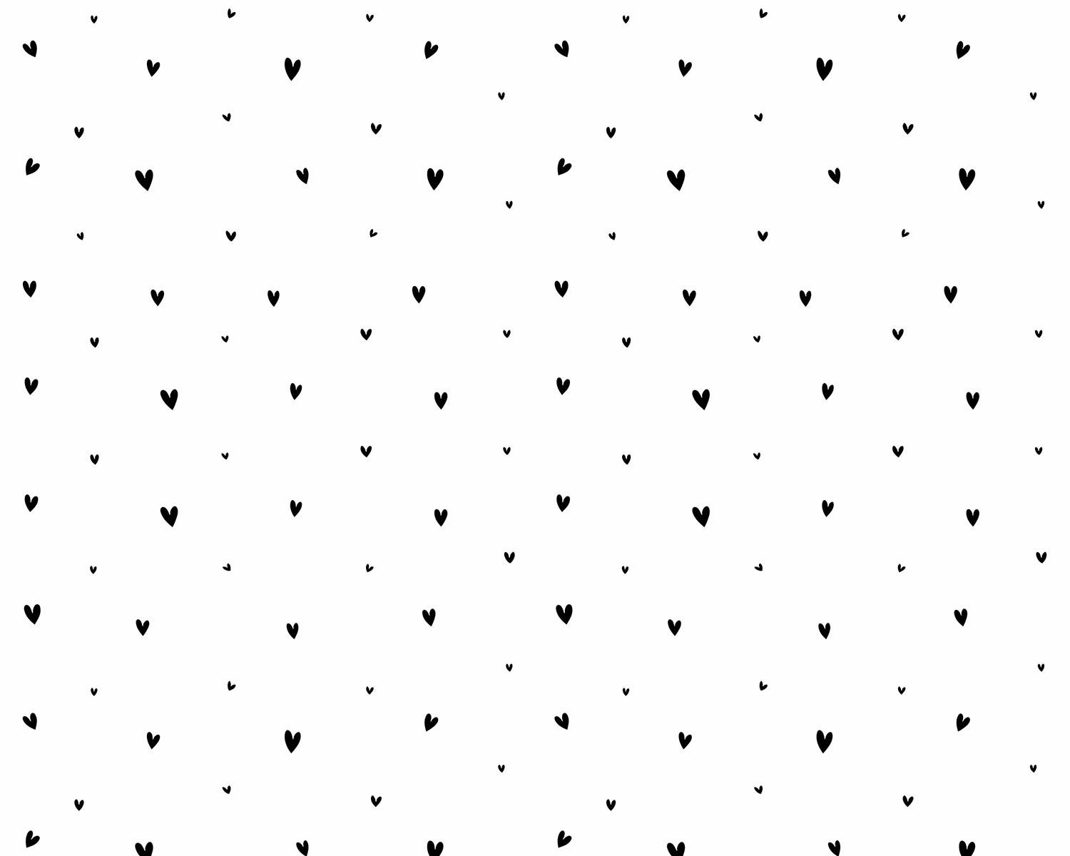 Papel de Parede Corações Mini Rosa Ballet