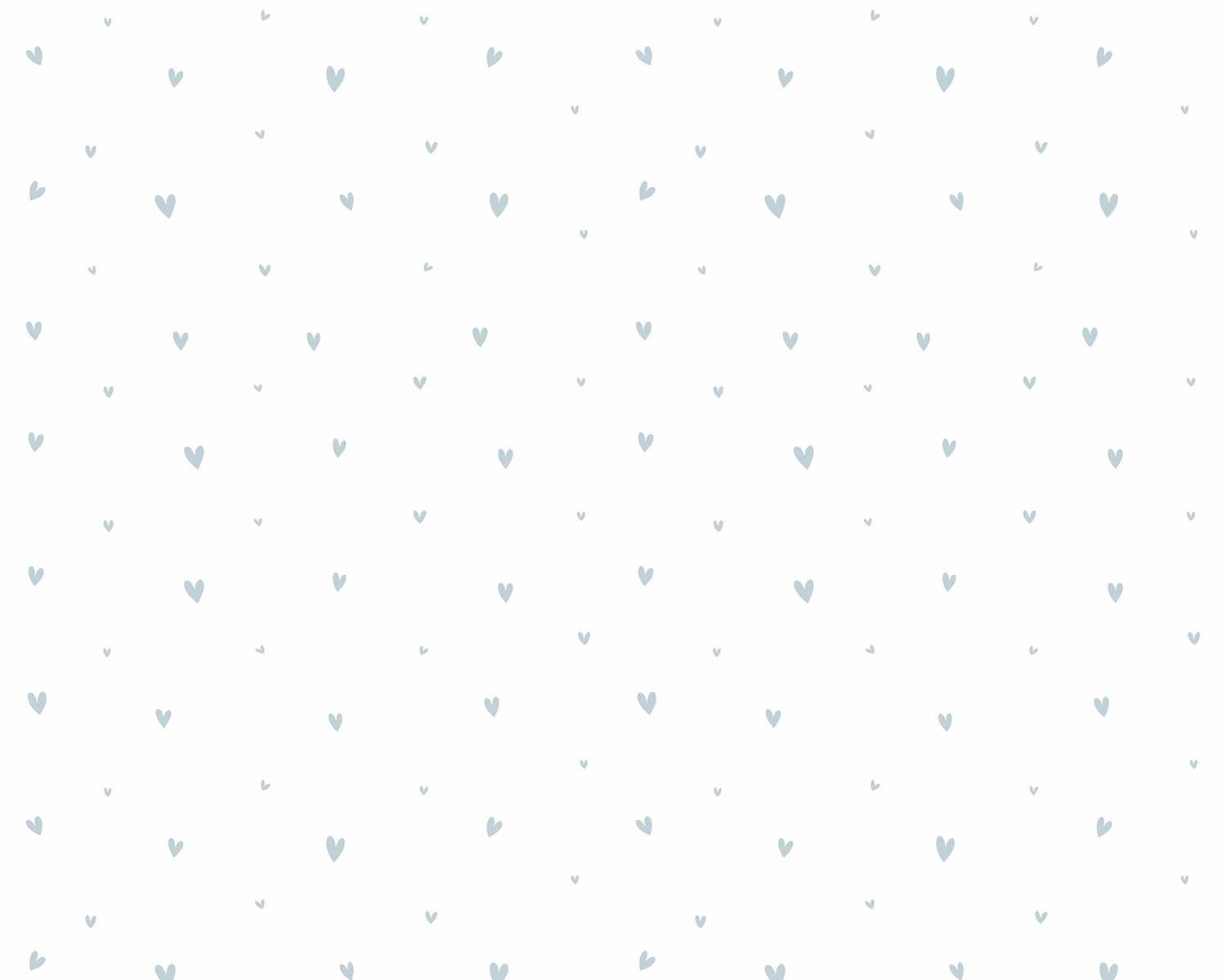 Papel de Parede Corações Mini Rosa Ballet